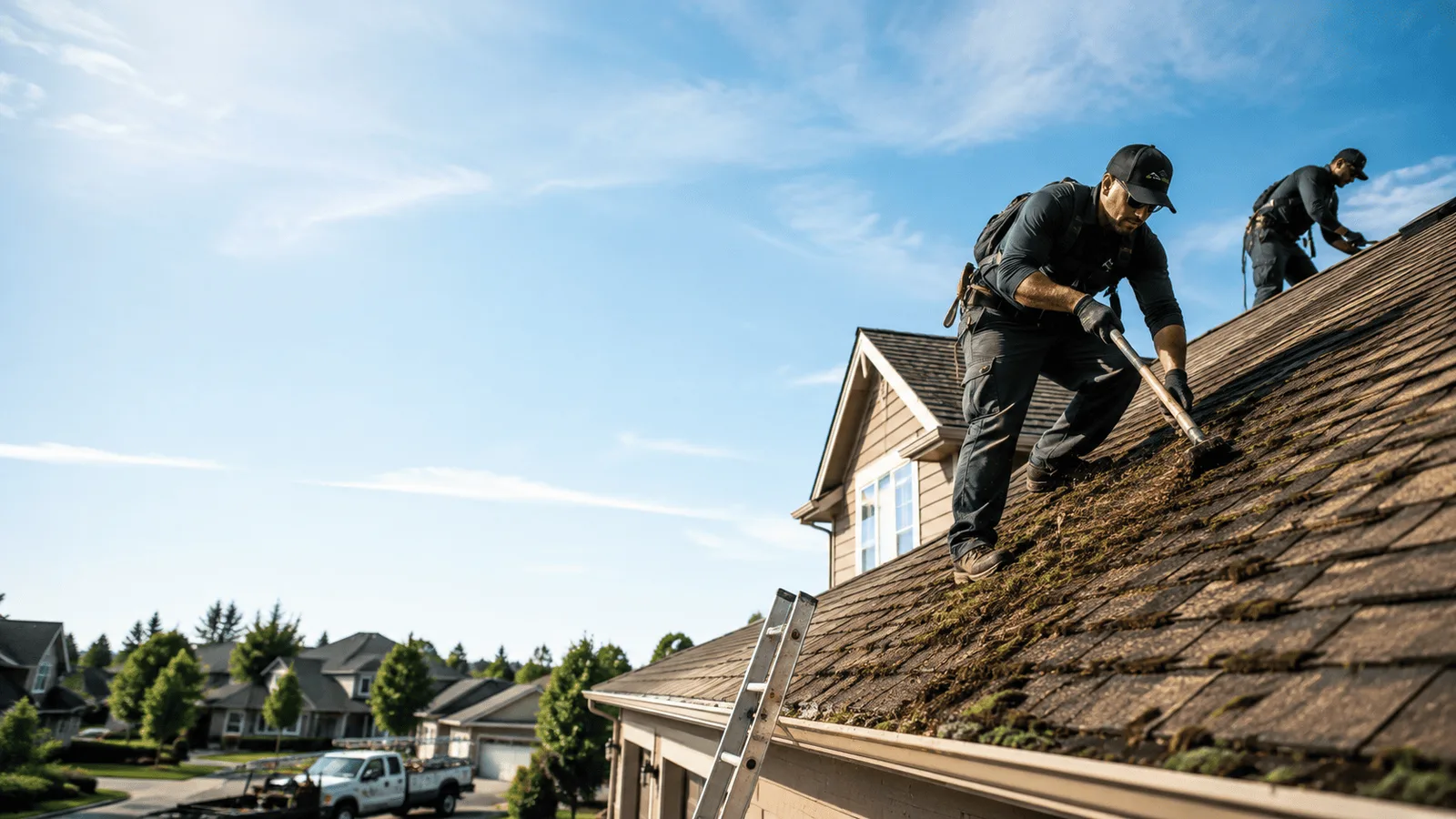 Roof Moss Removal in Pineville, MO near me